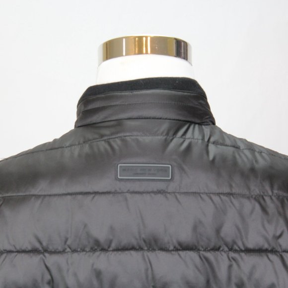 NWT Marc New York Men's Jacket XL Black Packable Faux Down Puffer Grymes Light - Picture 10 of 11